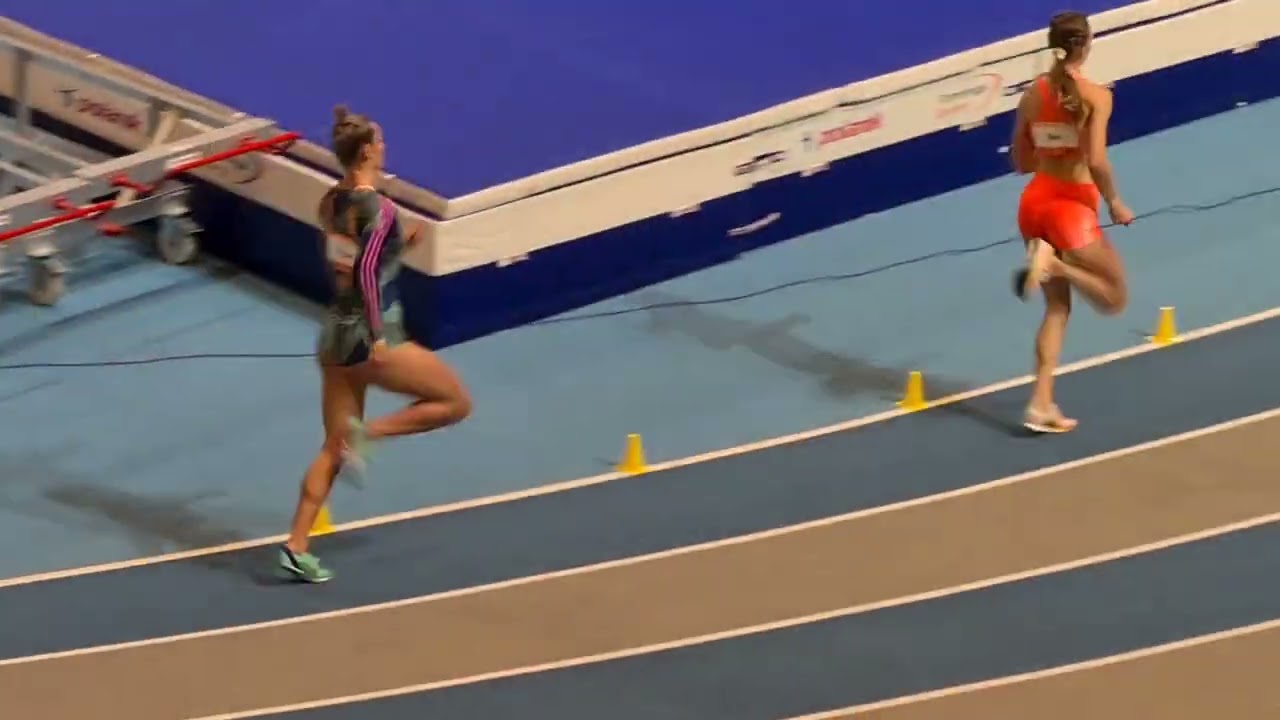 Femke Bol first world record 400 m National Championships indoor Apeldoorn 19-02-2023