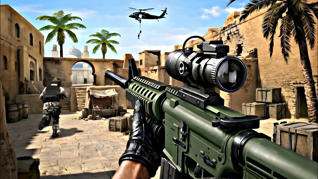 Real FPS Shooting Games 3D _ Android Gameplay | FPS Commando : Secret Mission _ Android Gameplay