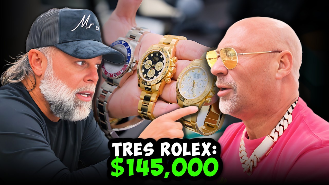 No Me Calientes Lo Mio – Tres Rolex Por $145,000🔥