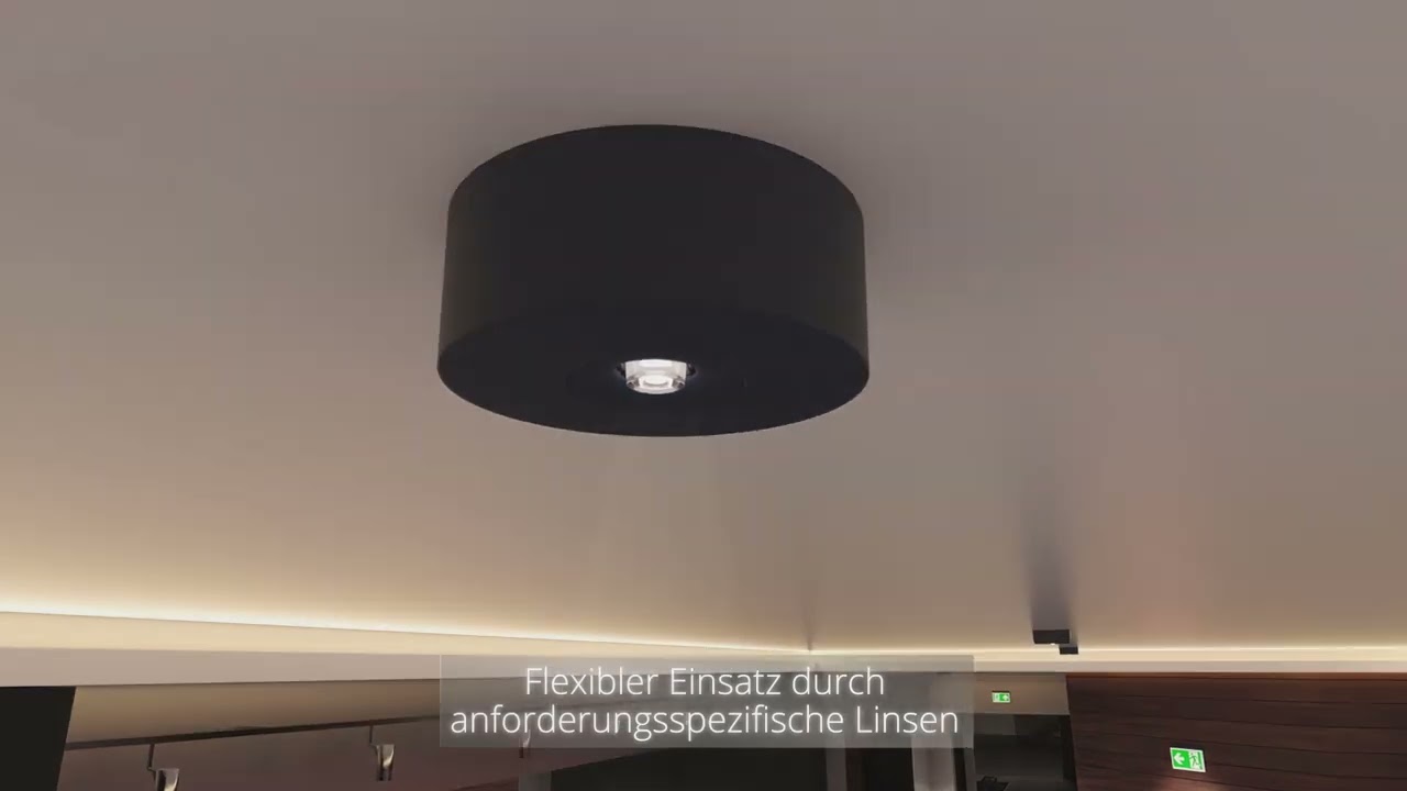 Das Innovative Linsenstecksystem für Sicherheitsleuchten