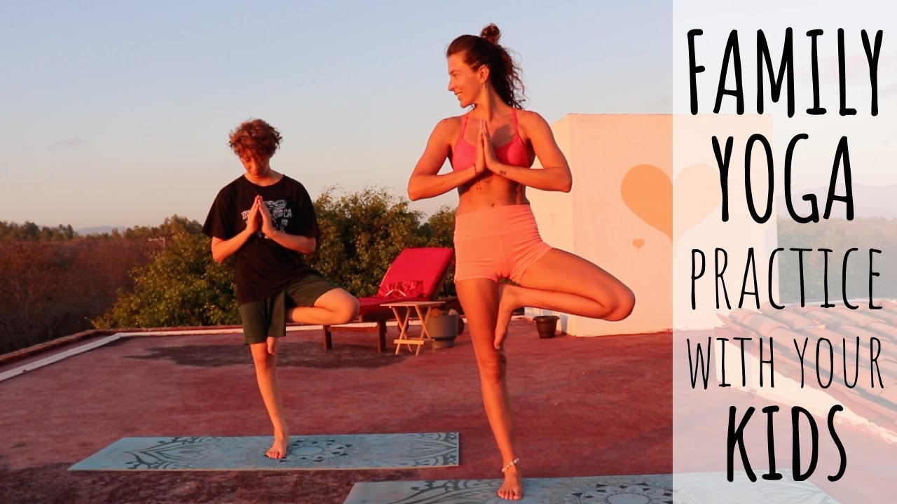 FAMILY YOGA CLASS | Beginner Yoga Practice with Kids