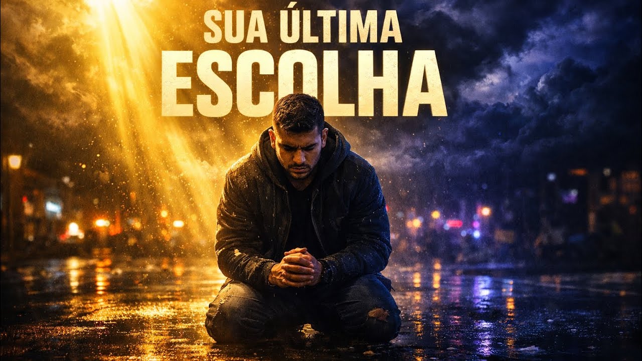 SUA ÚLTIMA ESCOLHA | Trap Gospel 2026 que vai mudar sua vida ENTRE AS TREVAS OU A LUZ