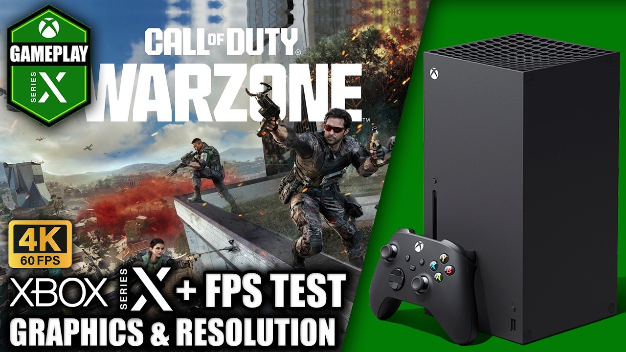 COD Black Ops Royale - Xbox Series X Gameplay + FPS Test