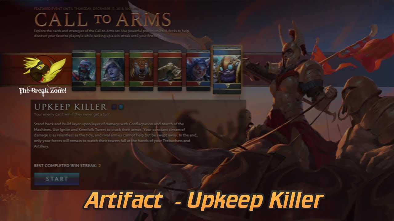 Artifact Day 1 - Upkeep Killer