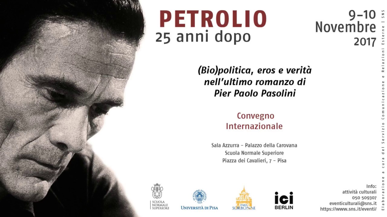 PETROLIO 25 anni dopo - 9 Novembre 2017