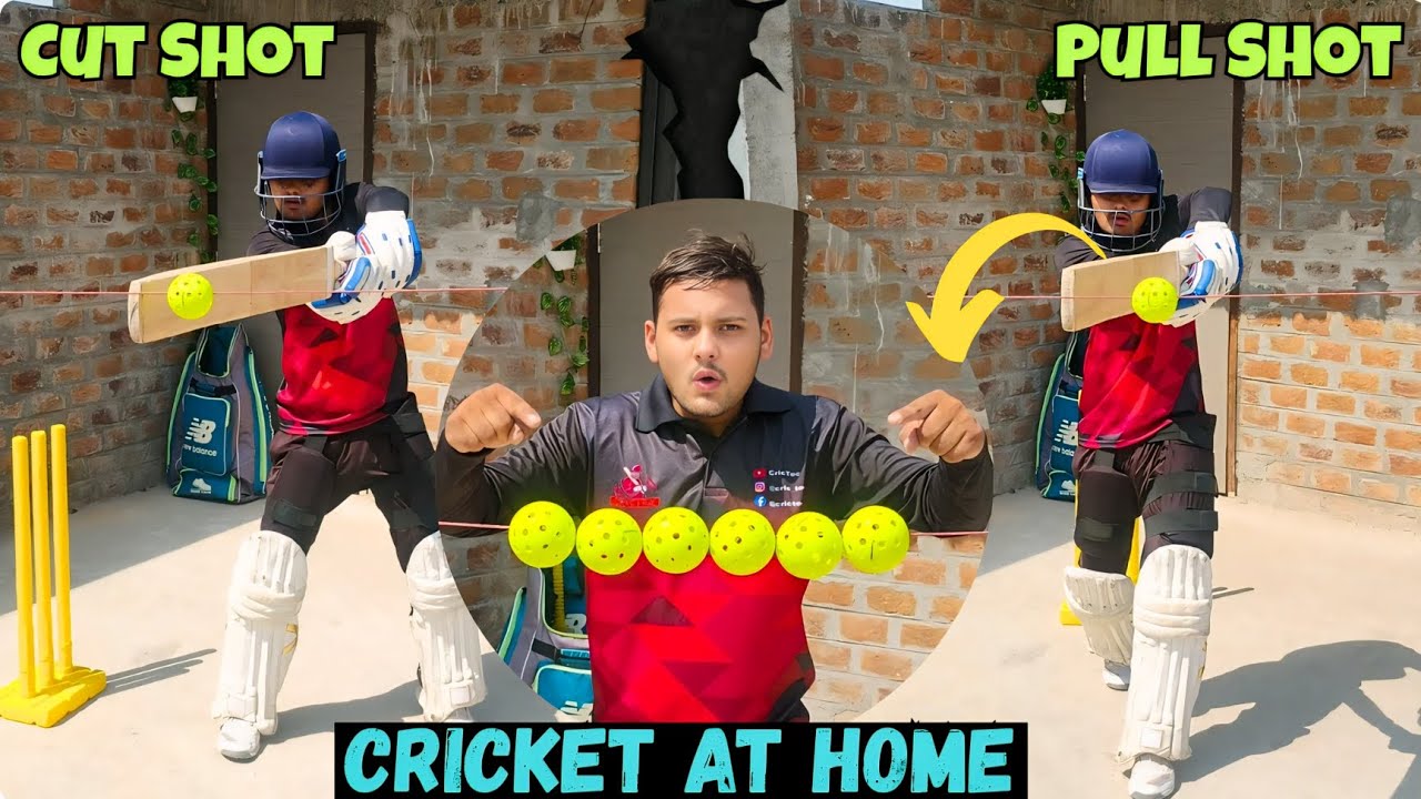 How To Do Cricket Practice Alone at Home🔥