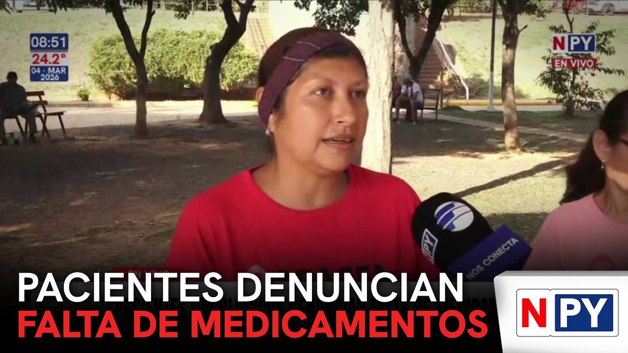 Pacientes oncológicos denuncian falta de medicamentos