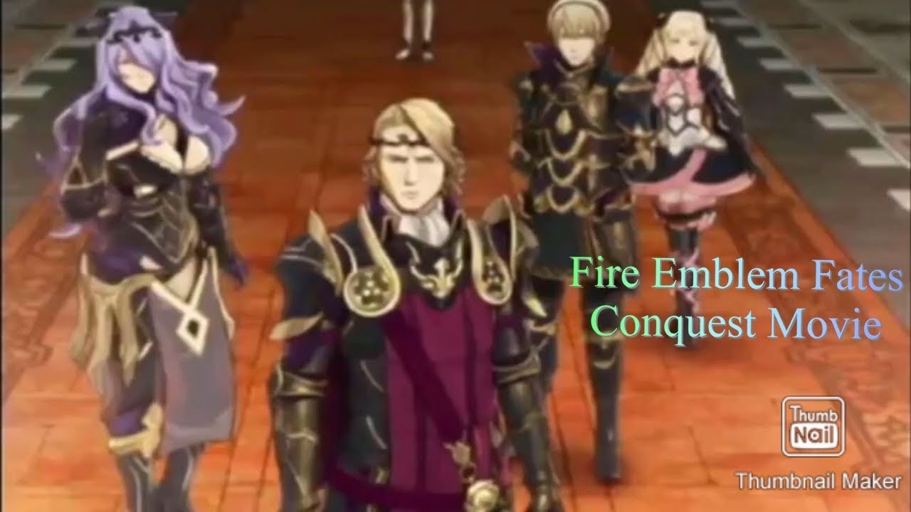 Fire Emblem Fates: Conquest - Movie Marathon Edition (All Cutscenes & Cinematics) (No Commentary)