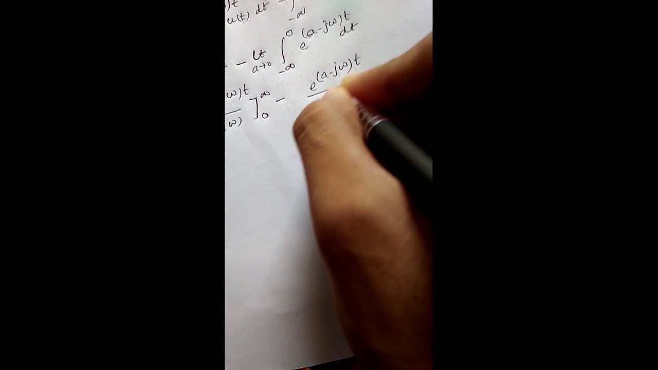 FOURIER TRANSFORM OF SIGNUM FUNCTION
