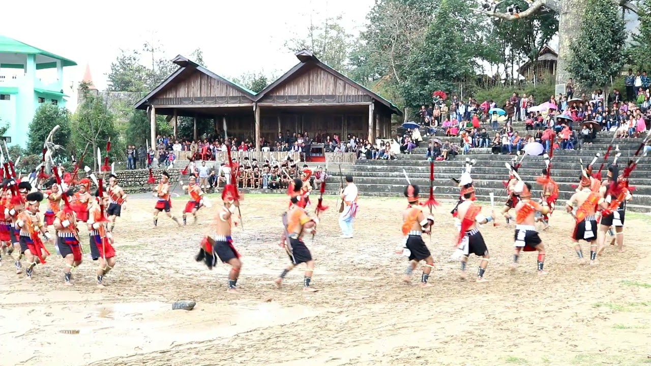 KONYAK Folk Dance (Wakching Unit Kohima)