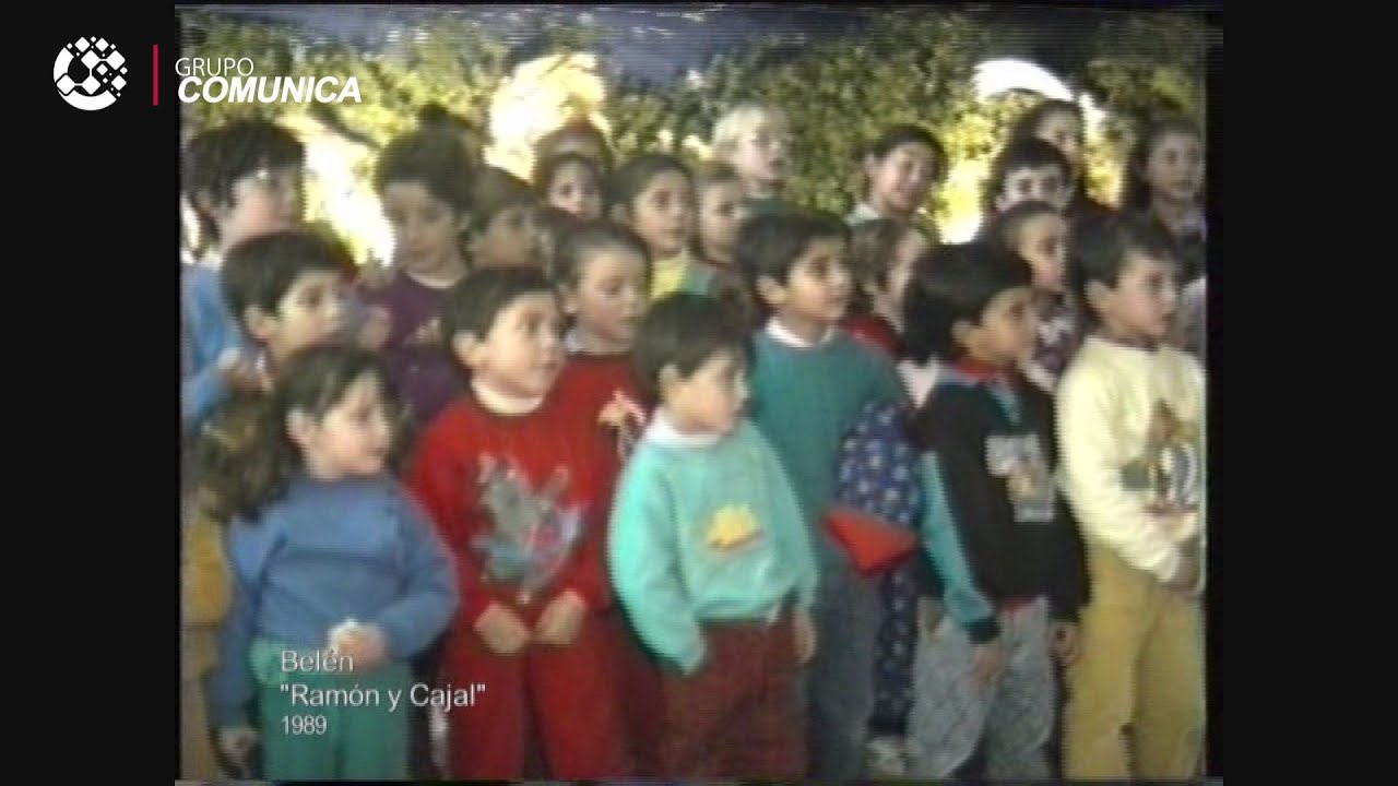 Belen del Colegio Ramón y Cajal en 1989 - Recuerda TV - Grupo Comunica