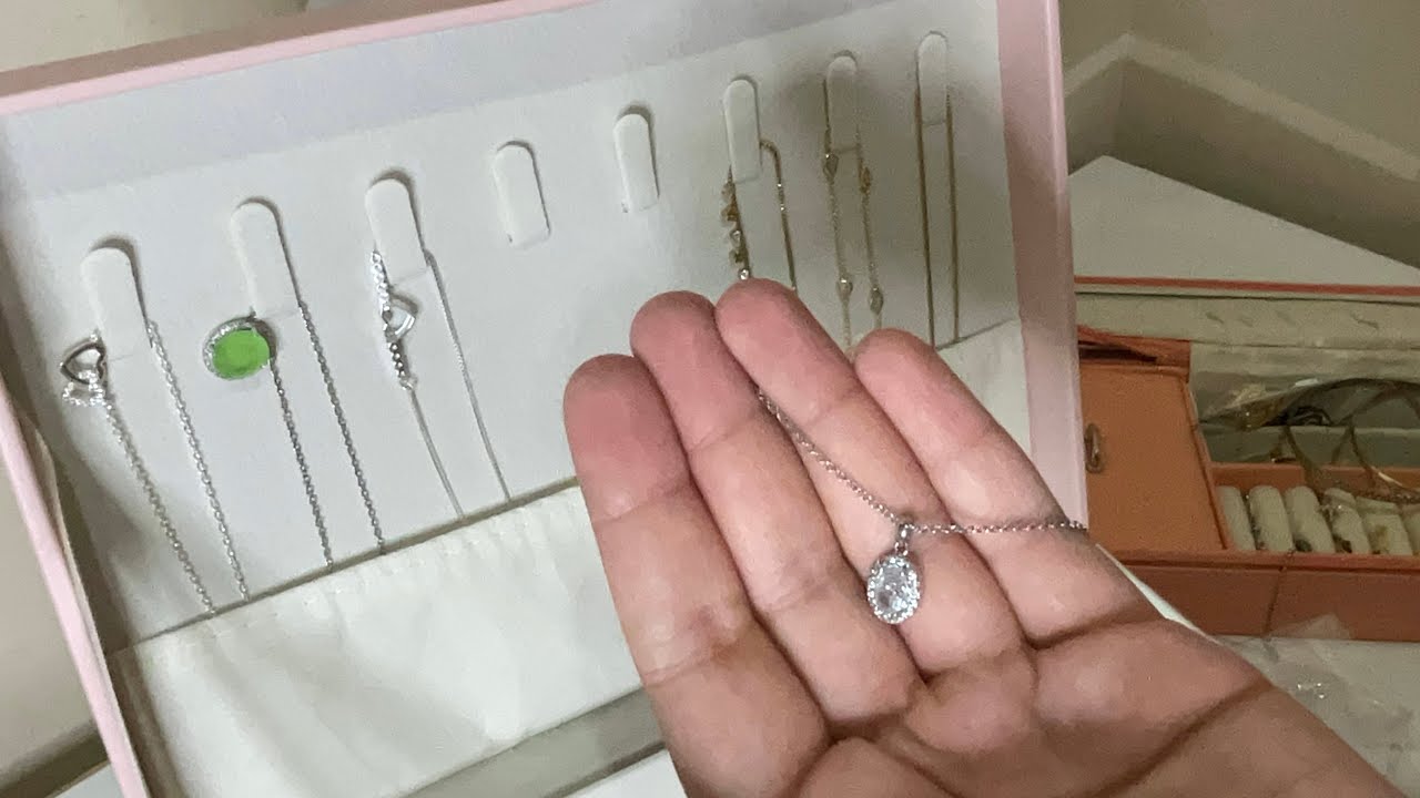 ASMR MEU NOVO PORTA JOIAS 