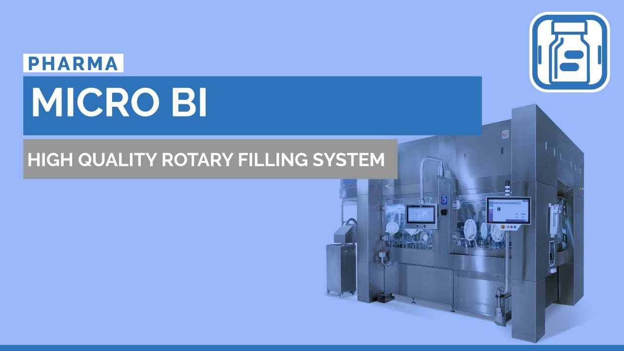 MICRO BI - High quality rotary filling system | Comecer