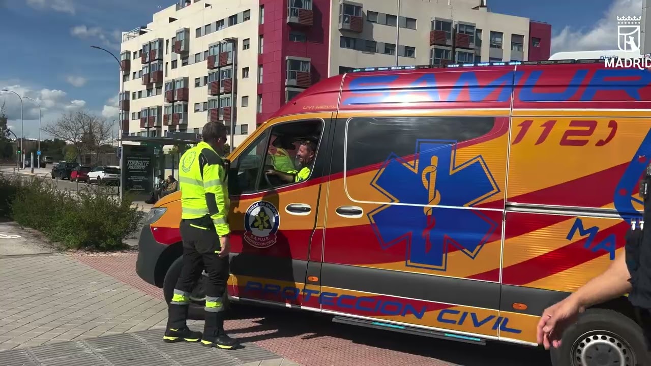 Atropello en avda. Niceto Alcalá Zamora, Hortaleza 13marzo