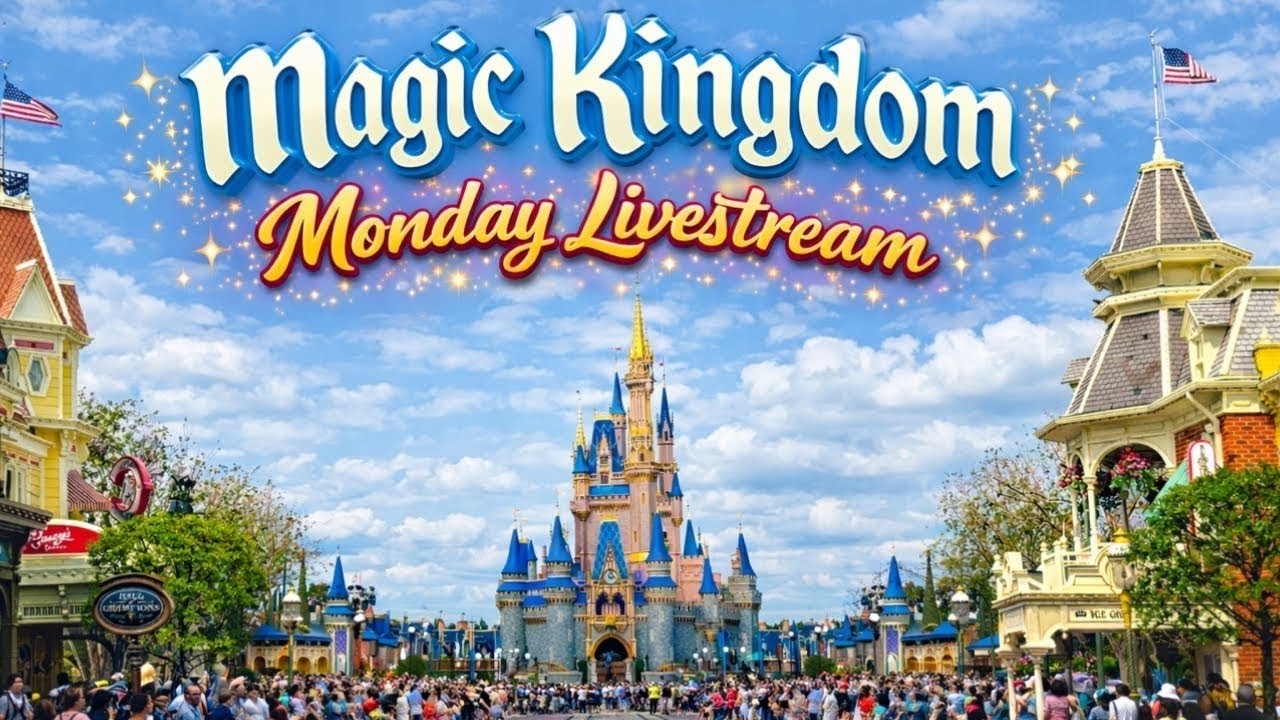 🔴 LIVE - Magic Kingdom Monday Disney Live Stream 03.09.2026