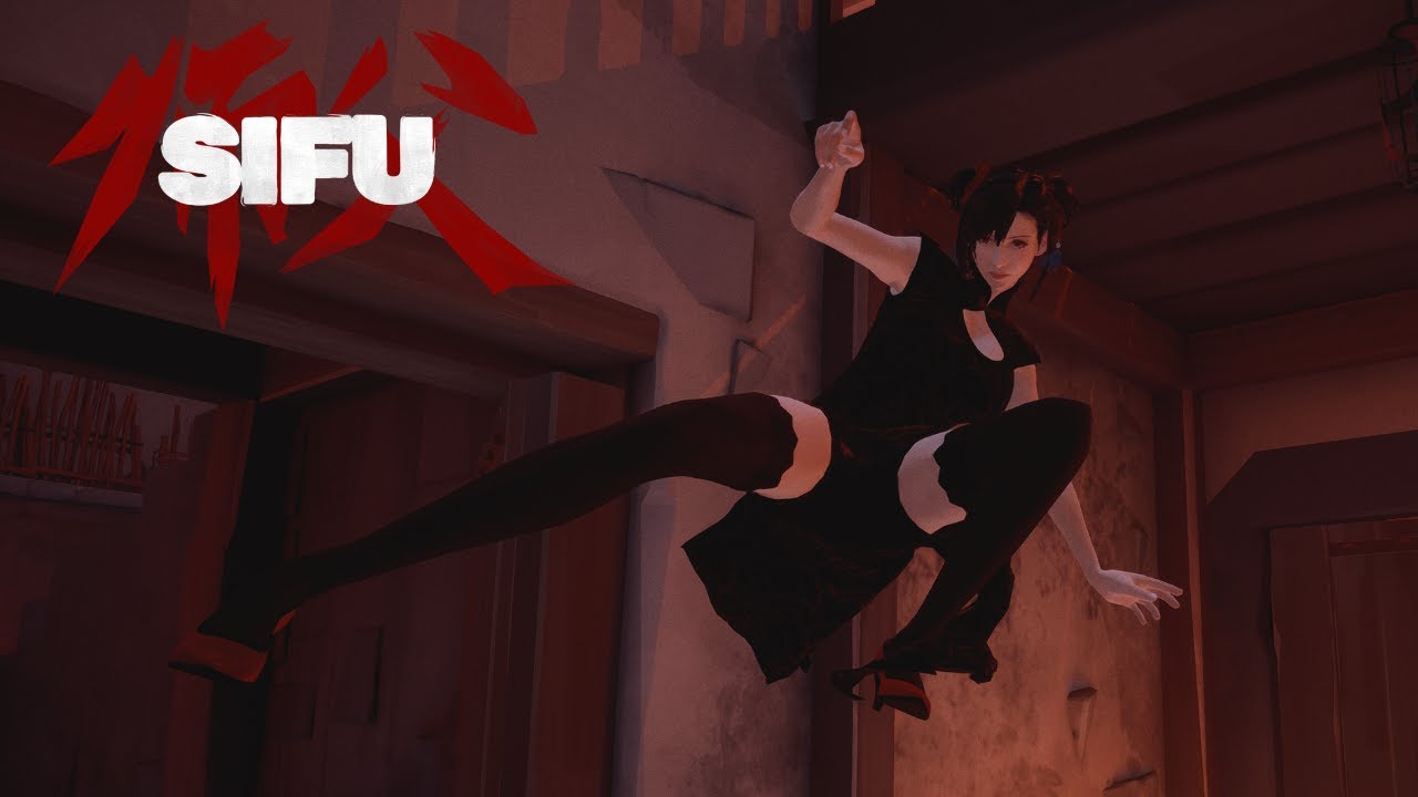 Sifu (Mod) - FF7 Tifa Lockhart (Black Cheongsam) [The Club]