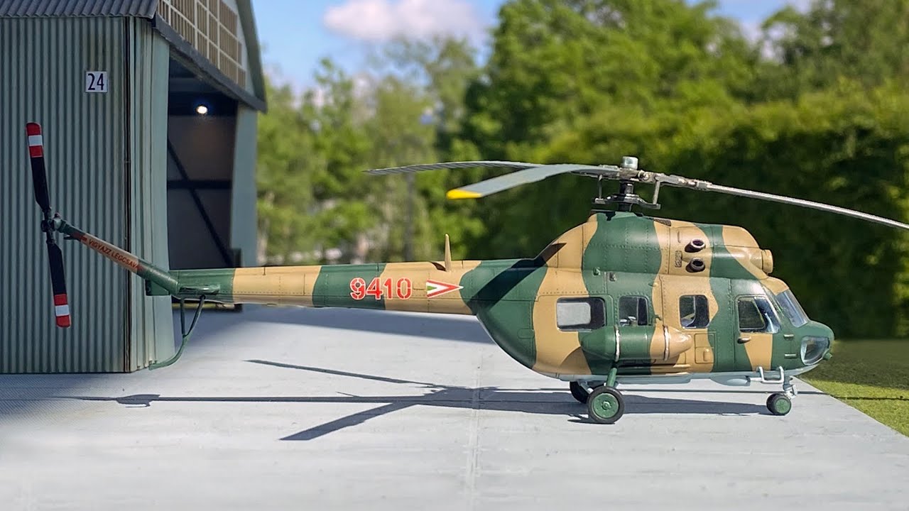 Mil Mi-2 'Hoplite' - Hungarian Defence Forces, 1999 - Hobby Boss - 1:72 plastic helicopter model