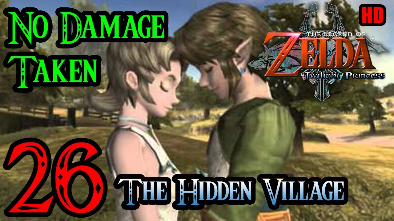 Zelda Twilight Princess Wii 100% Walkthrough 1080p HD Part 26 - The Hidden Village - Illia's Memory