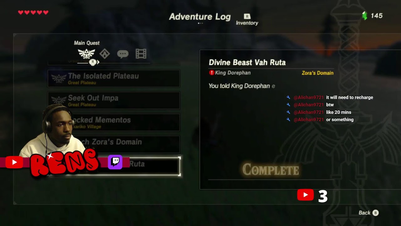 BREATH OF THE WILD STREAM