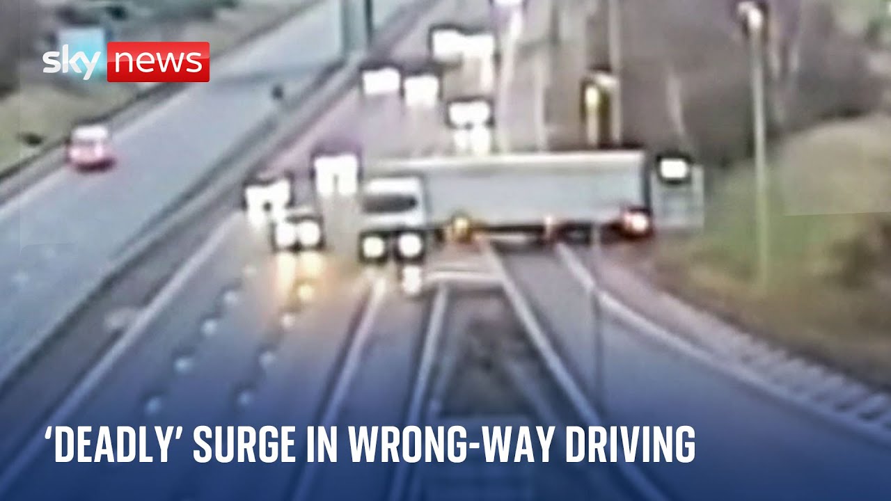 Satnavs blamed as more motorists prosecuted for driving wrong way on motorways
