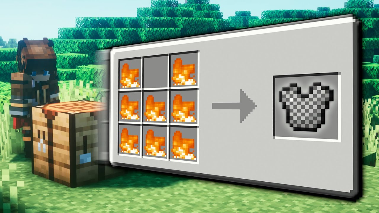 L'histoire de la COTTE de MAILLE dans Minecraft