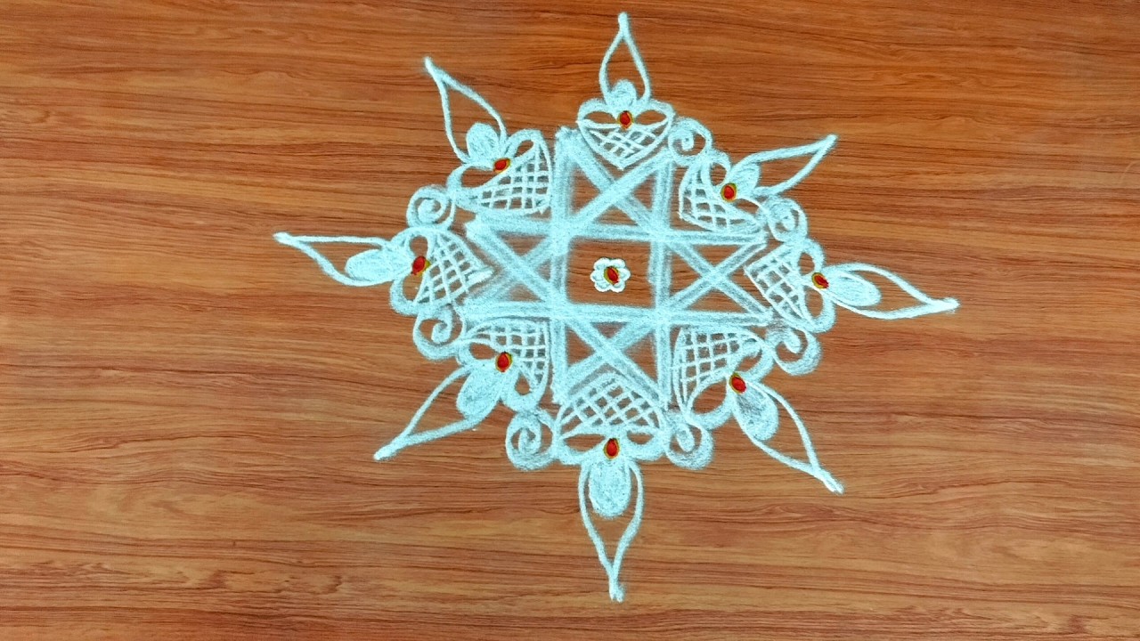#day49 simple Mangala rangoli designs ❣️#priyasdailyrangoli #1millionviews #fridaykolam#dailyrangoli