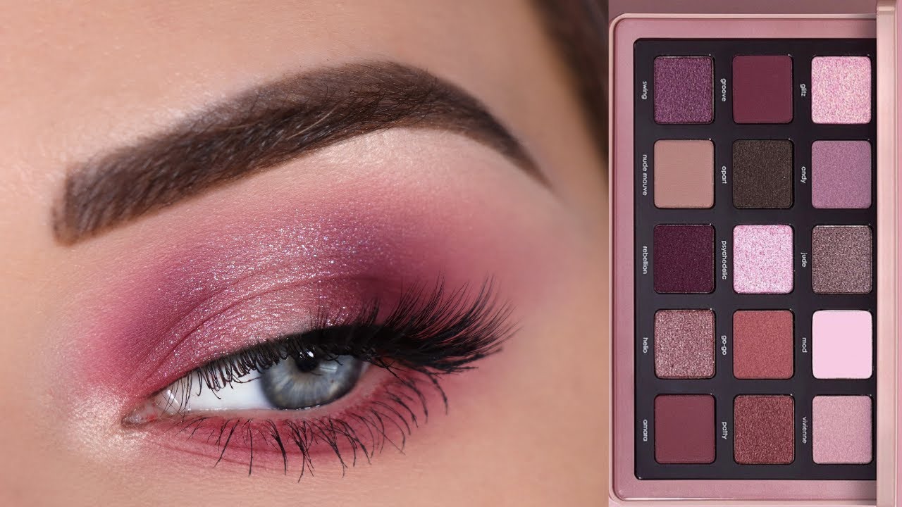 Natasha Denona Retro Palette | Cranberry Halo Eye | 12 Days of Tutorials