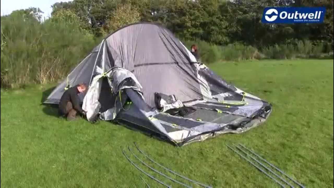 Outwell Montana 6P Tent Pitching Video |  Innovative Family Camping