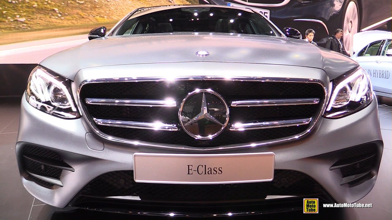 2017 Mercedes E-Class E400 4Matic - Exterior and Interior Walkaround - 2016 Detroit Auto Show