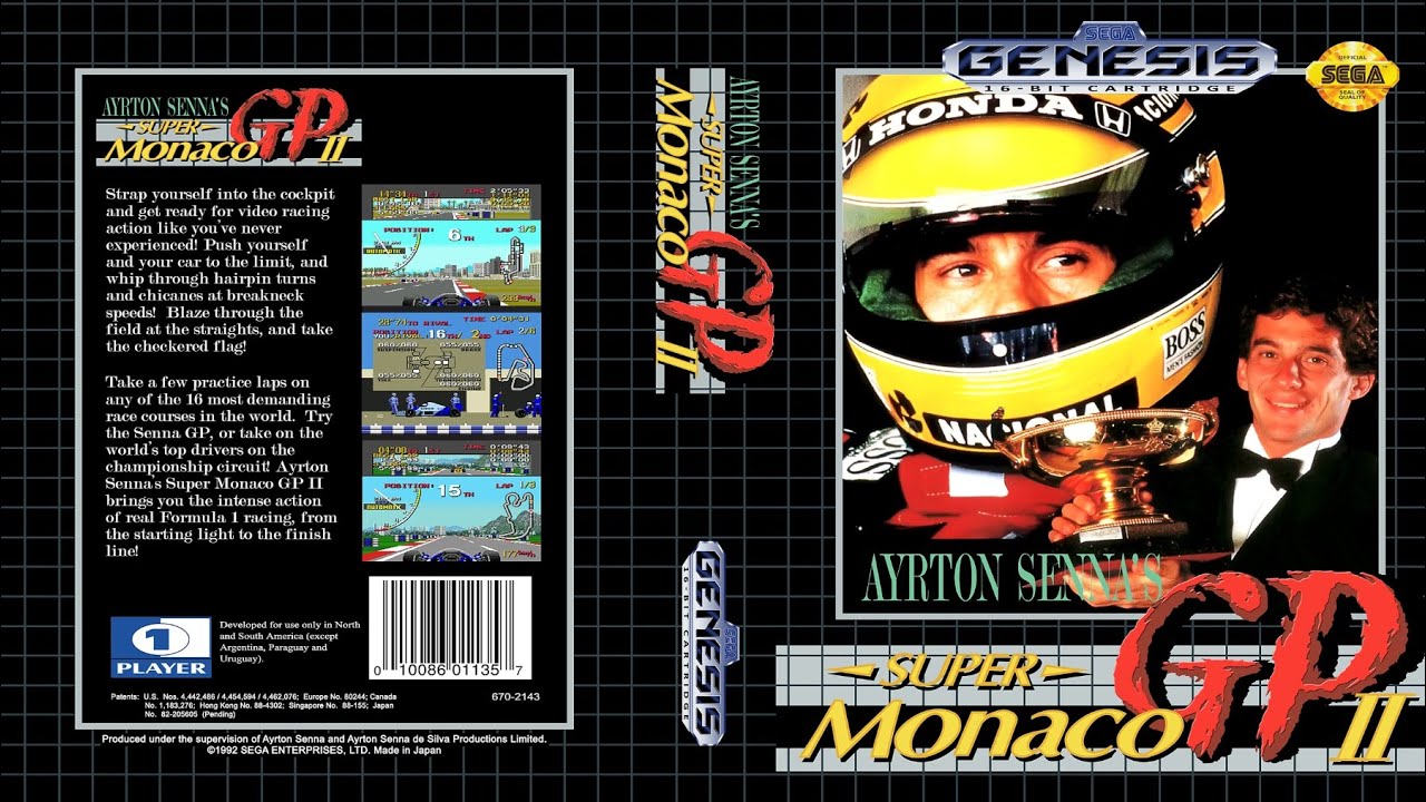 [Race Results] Ayrton Senna's Super Monaco GP 2 (SEGA Mega Drive/Genesis Music)