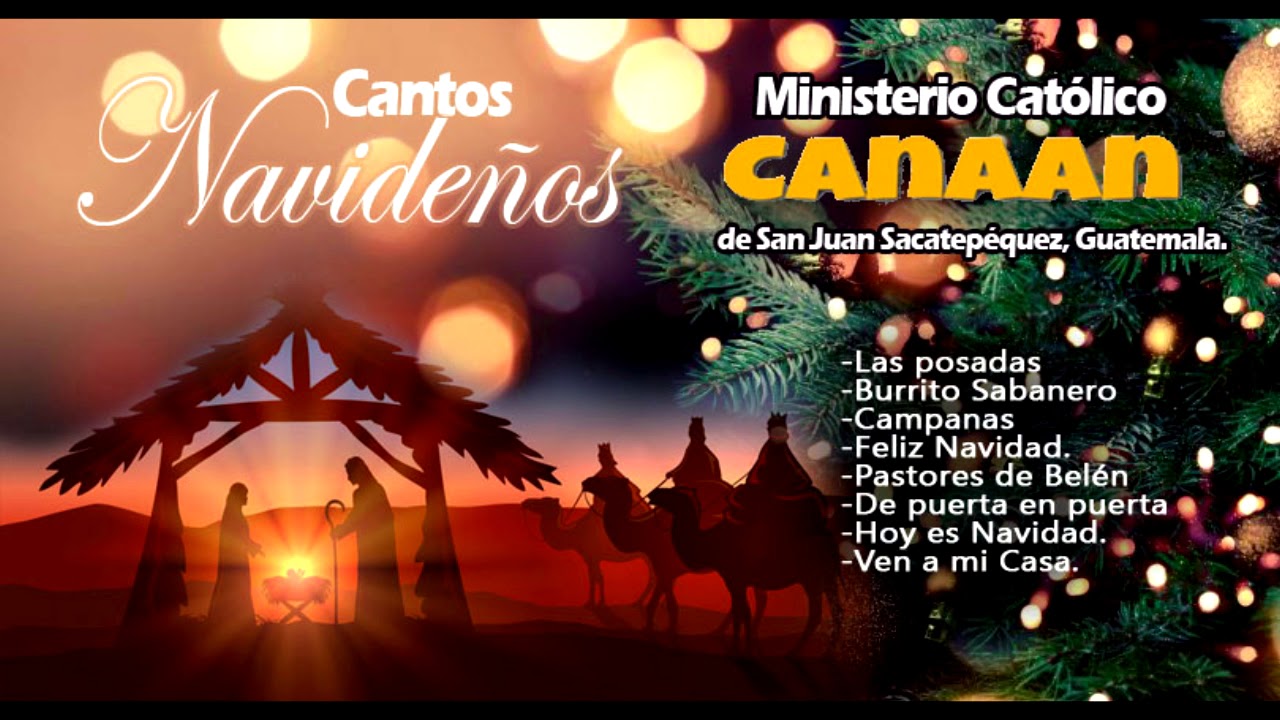 Cantos navideños CD completo CANAAN de San Juan Sacatepéquez.