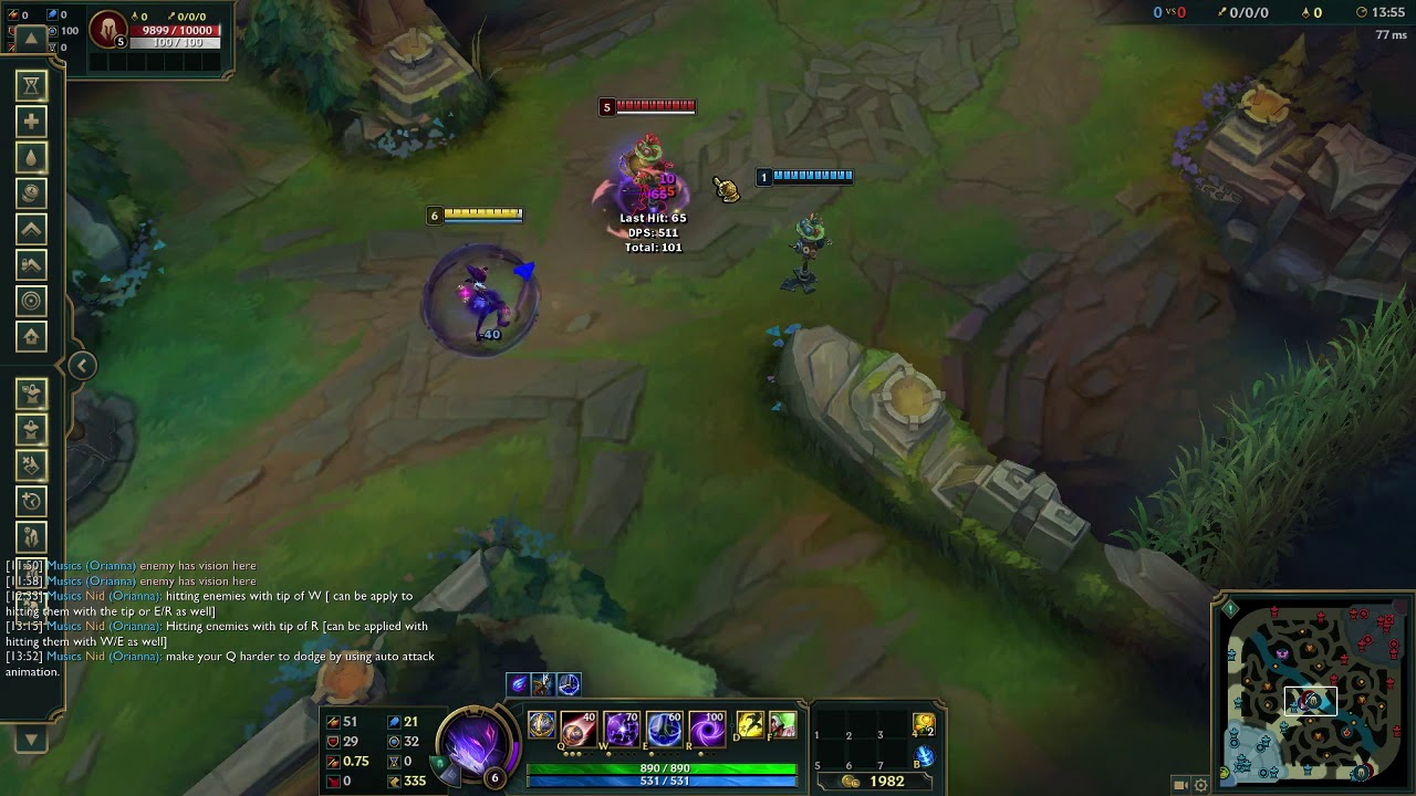 Orianna Tips and Tricks Series [Playlist]: 9. Auto Attack To Hide Q Animation/Surprise Q