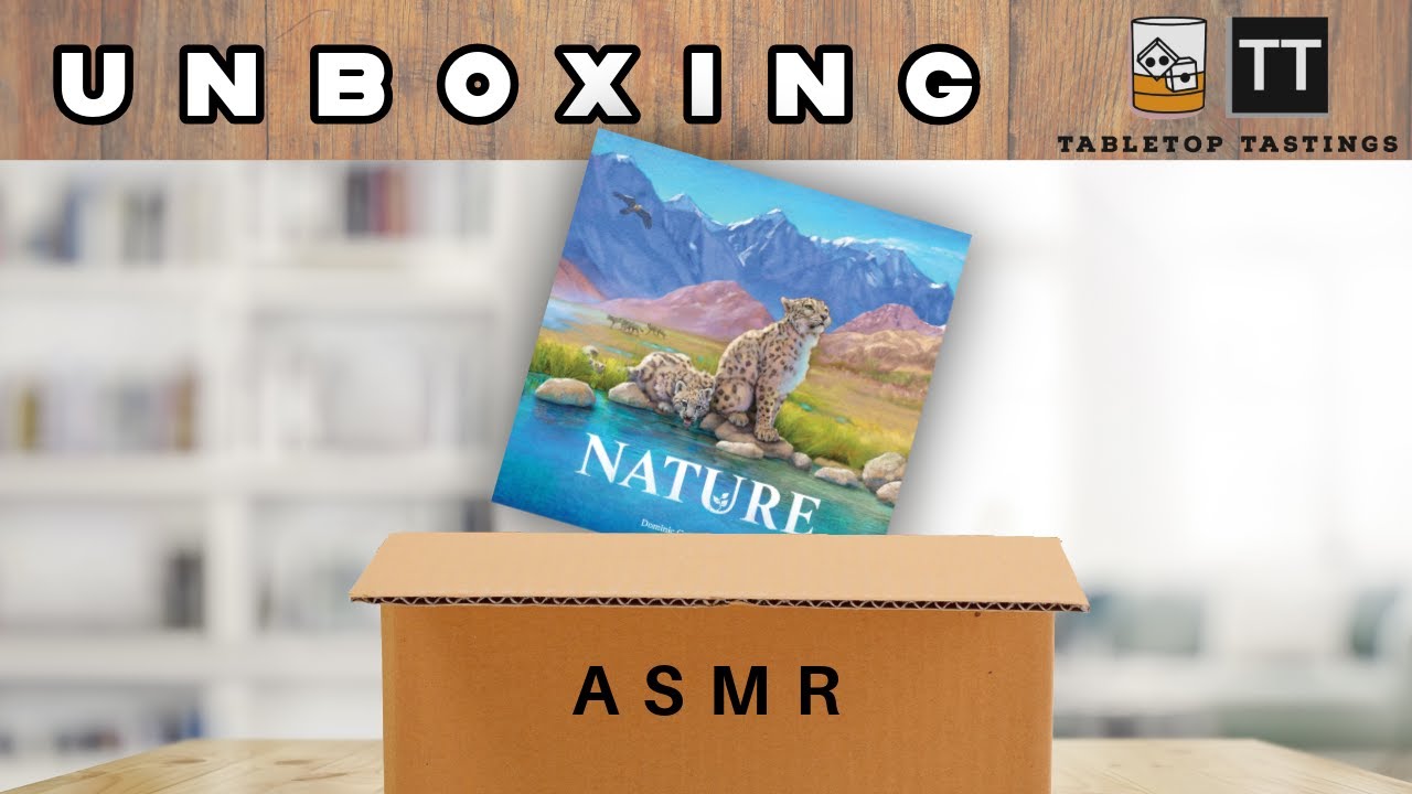 Nature - Satisfying ASMR Board Game Unboxing