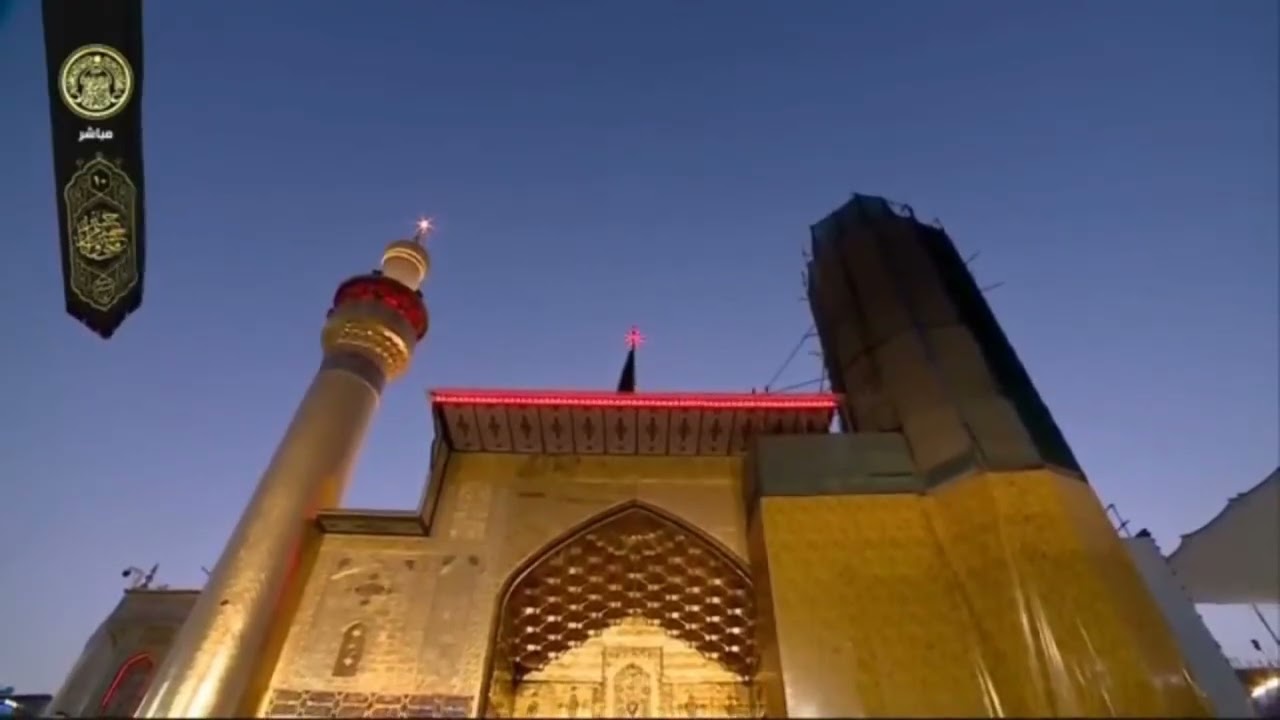 مولد أمير المؤمنين ع   مأتم الشويخ [مأتم باربار] الشيخ جاسم الدمستاني بمشاركة الفرقة العمانية
