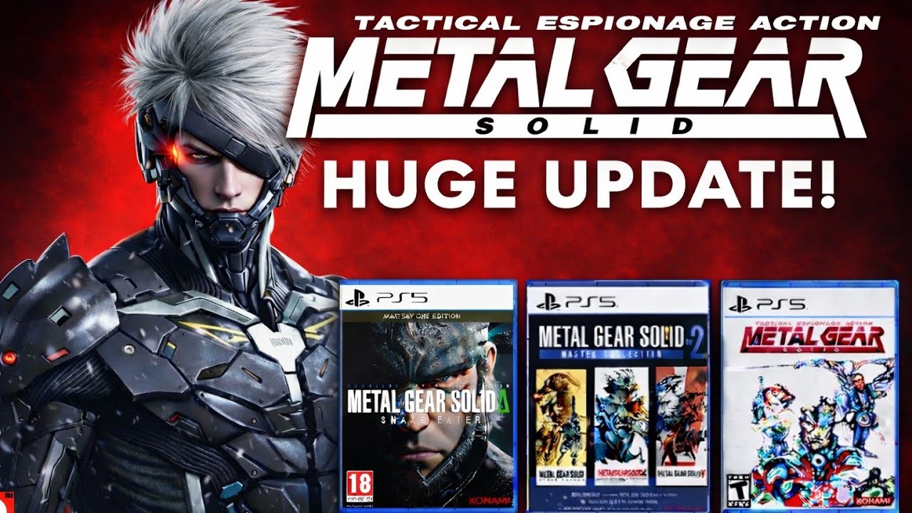 Konami's Metal Gear Solid&trade; 2026 Plans | MGS 4 Remake , New MGS 6 Game .