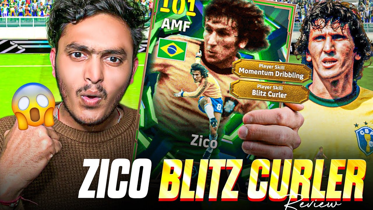 ZICO 105 BLITZ CURLER ТАКОЙ ВЕЛИКОЛЕПНЫЙ 🔥ОБЗОР ИГРЫ🇧🇷 ЛУЧШИЙ AMF В EFOOTBALL 26