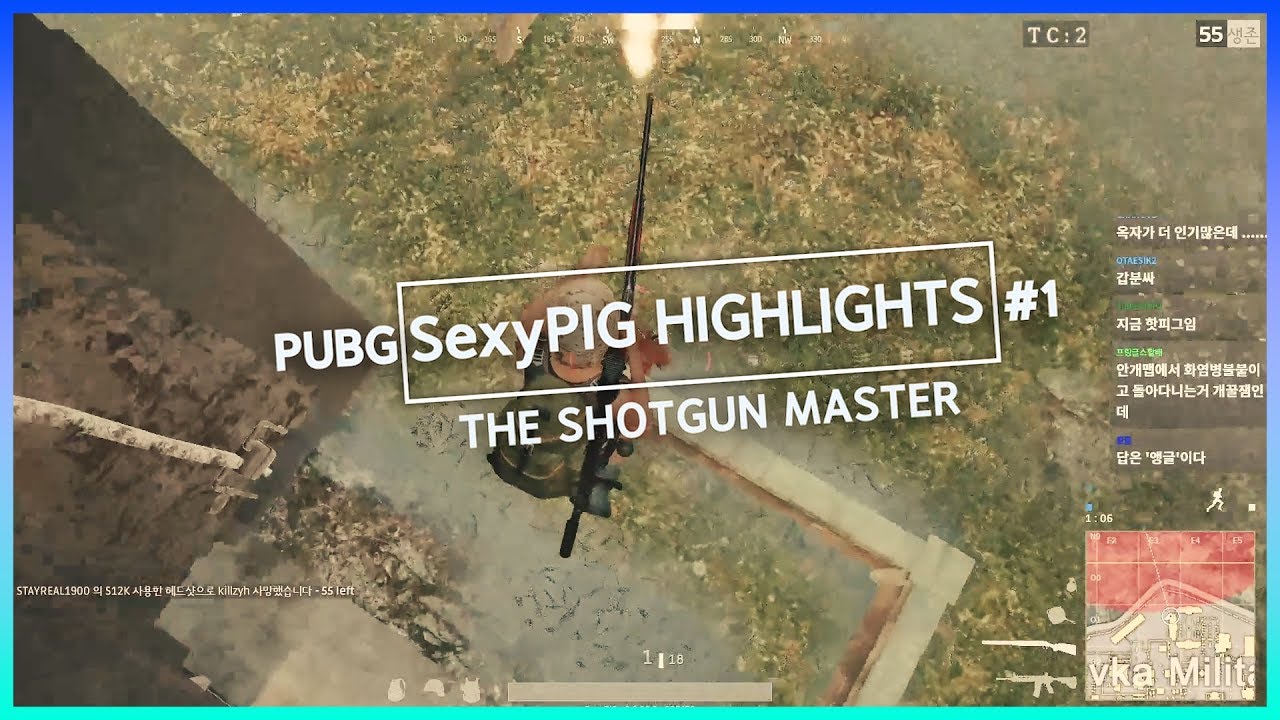 더블배럴 장인 섹시피그 매드무비 #1 | 섹시피그 배그 하이라이트 / SexyPIG PUBG Moments#1