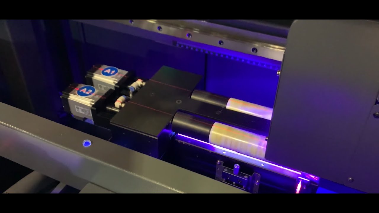 TwoBee: UV Tube Printer Full Run at CosmoProf Show