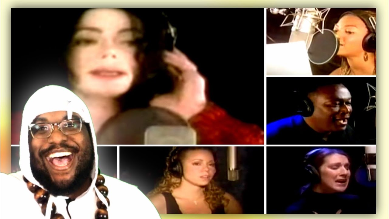 Michael Jackson & Friends - What More Can I Give Reaction