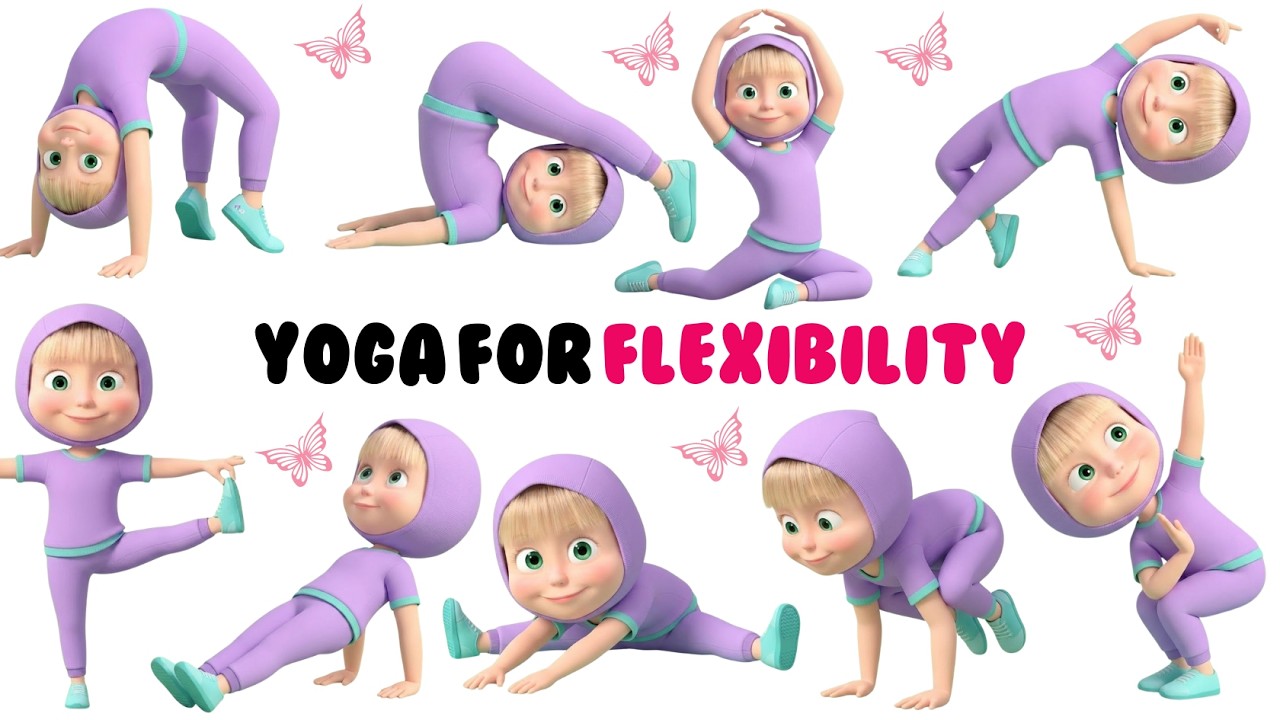 Easy Yoga for Kids: Relaxing Body & Mind | Yoga for Flexibility | Yoga Poses for Children