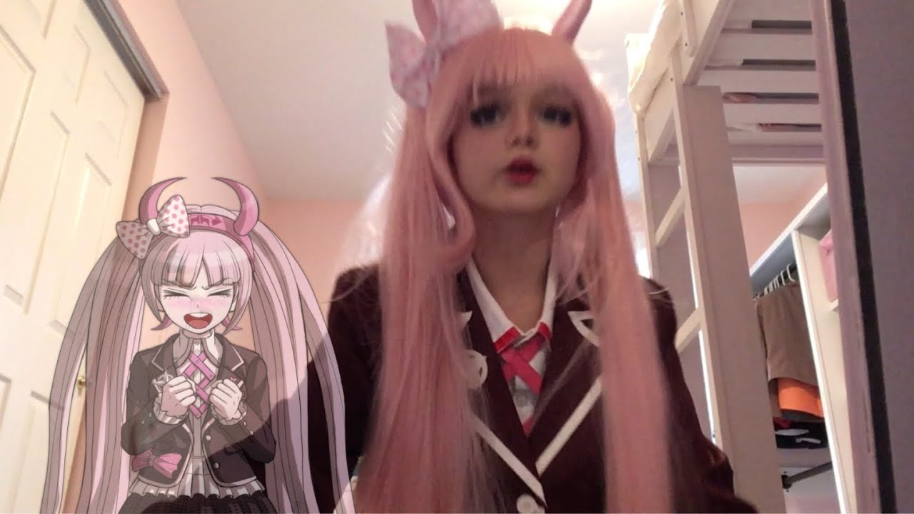 Danganronpa Cosplay Get ready with me - Kotoko Utsugi