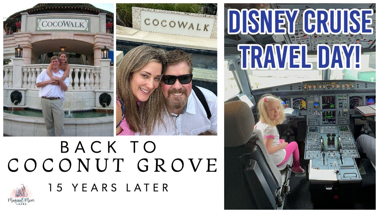 Disney Cruise Travel Day | Coconut Grove | Pre-Embarkation Day Disney Dream Marvel Day at Sea