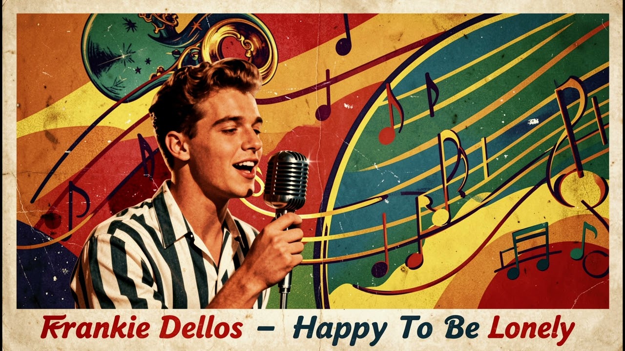 Frankie Dellos - Happy To Be Lonely (Late 50's\Early 60's Retro Sound)
