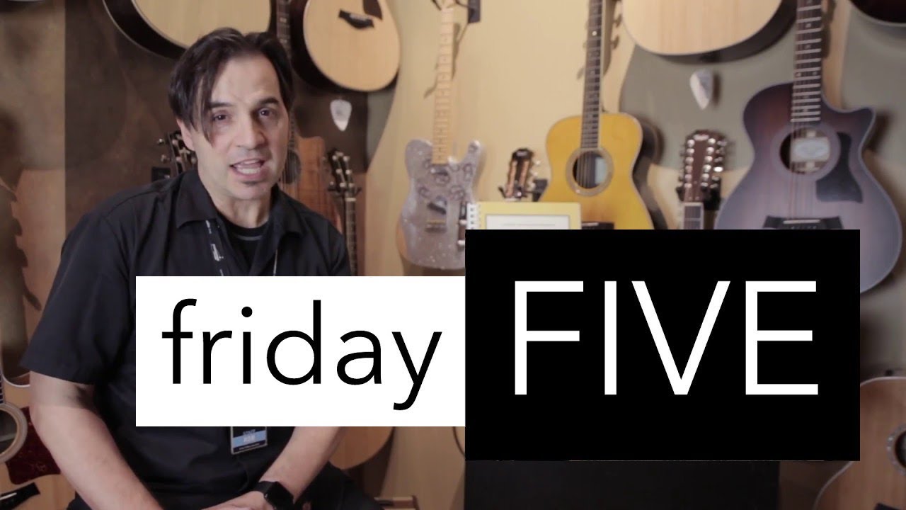 Friday FIVE (August 11 2017) - Cosmo Music