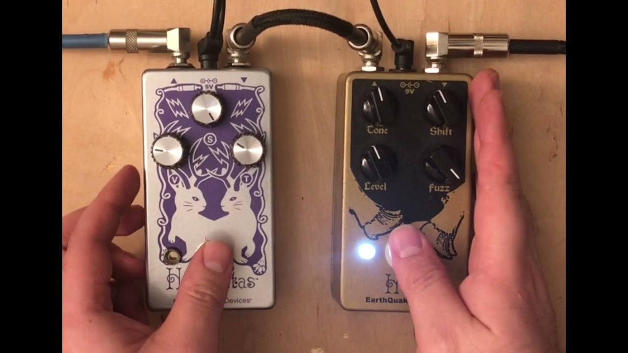 Earthquaker Devices Hizumitas and Hoof Fuzz