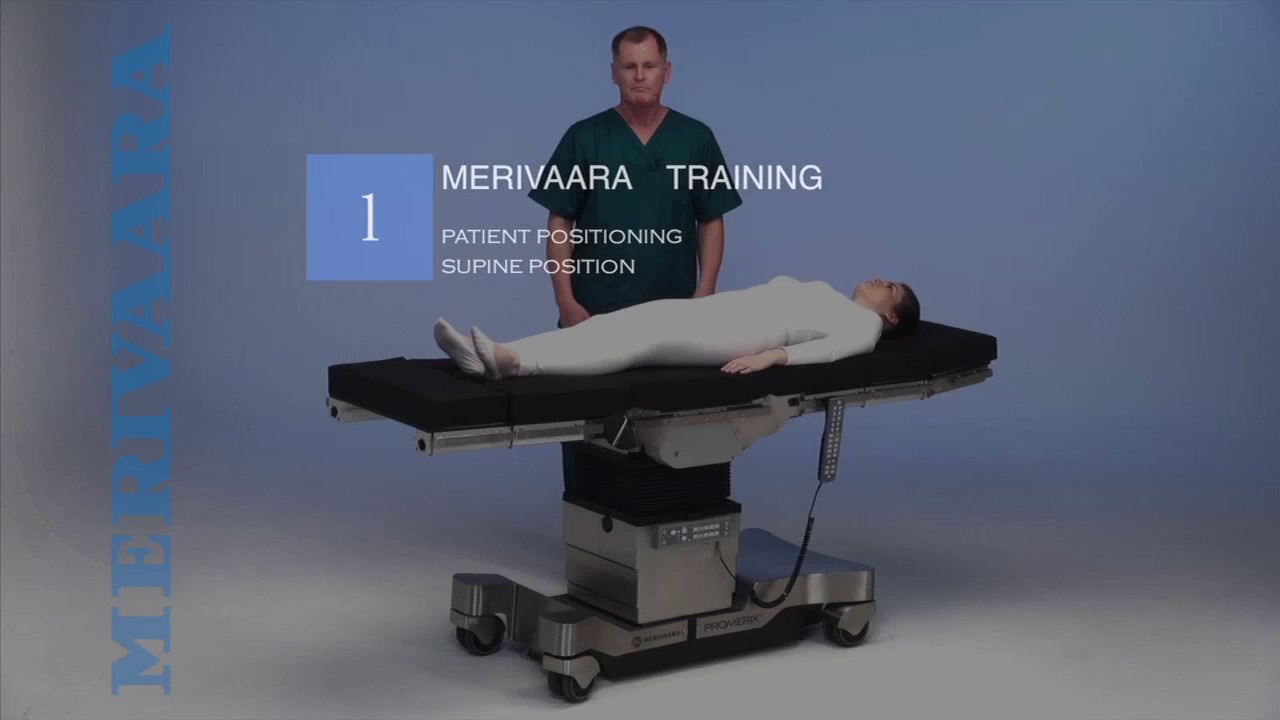 Patient positioning 1 - Supine position