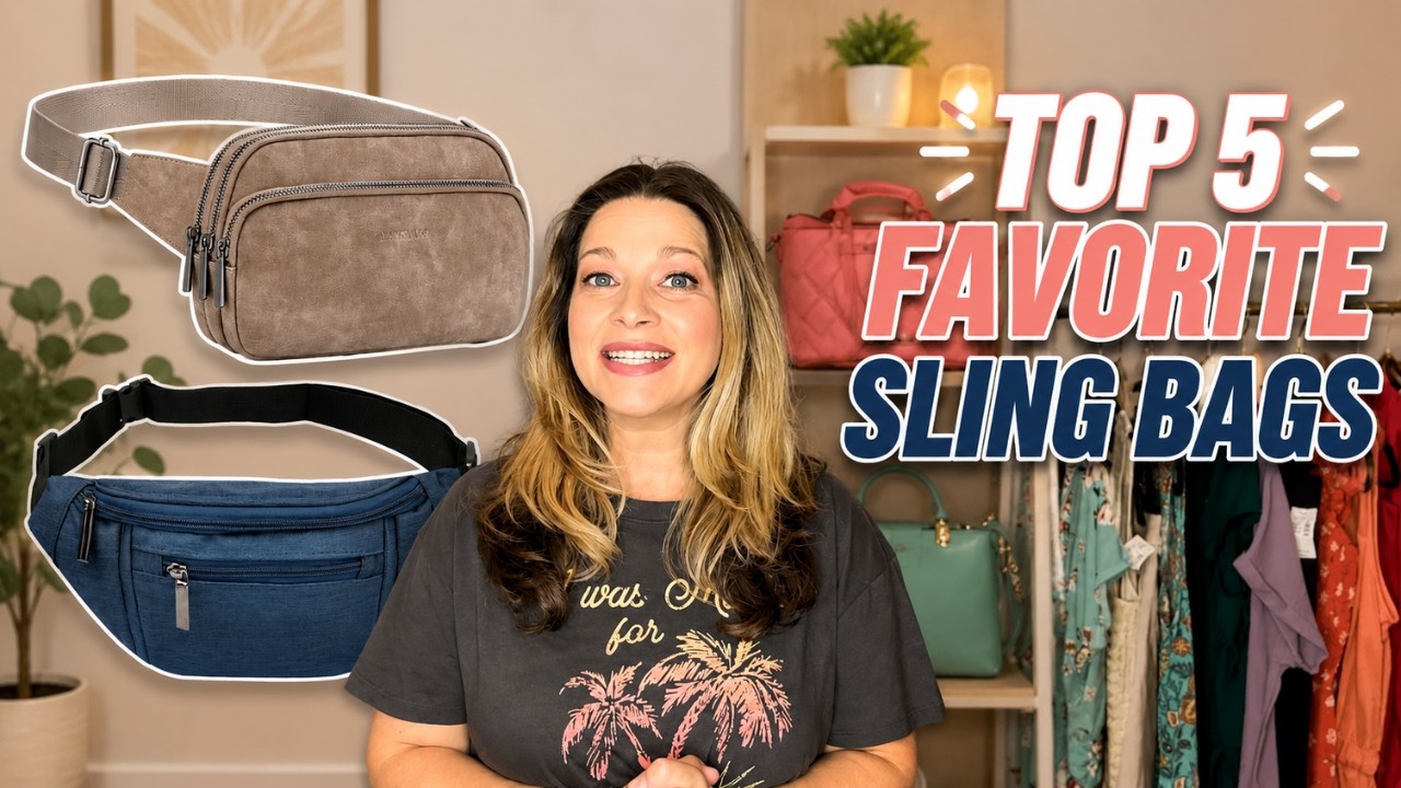 FAVORITE SLING BAGS / BELT BAGS/ FANNY PACKS | TOP 5 FAVORITE SLING BAGS | FAVORITE BAGS