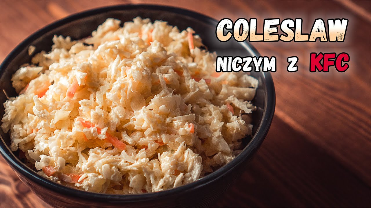 Surówka COLESLAW idealna do GRILLA i mięsnych dań - 2 MINUTY SZAMA