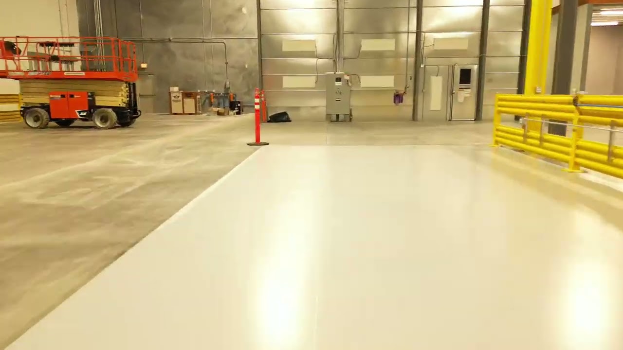 Large commercial floor