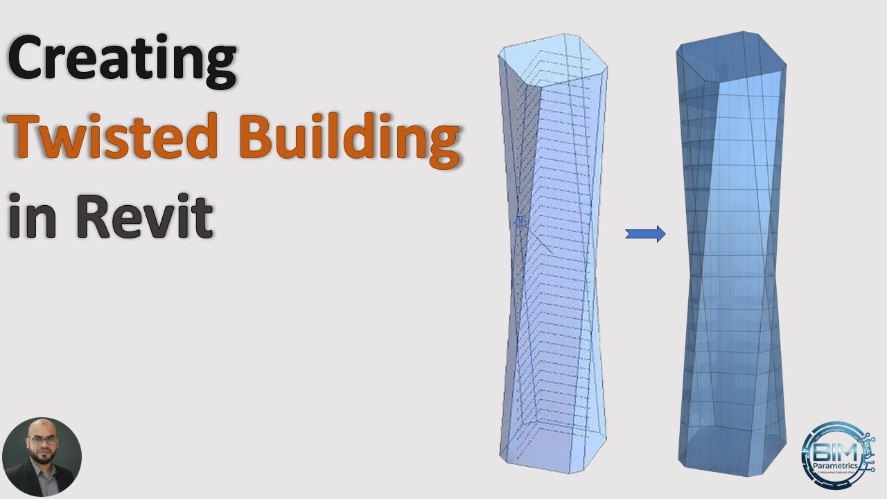 Создание витой башни в Revit